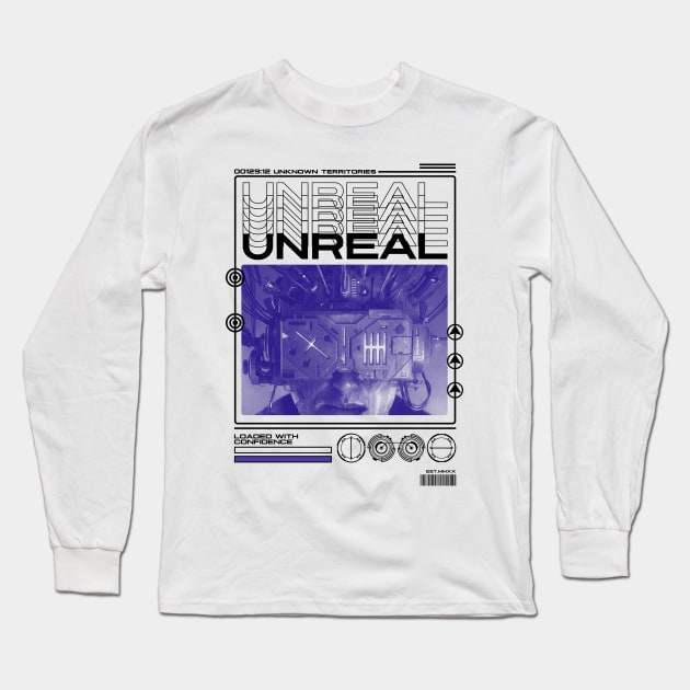 Unreal Long Sleeve T-Shirt by iMAK